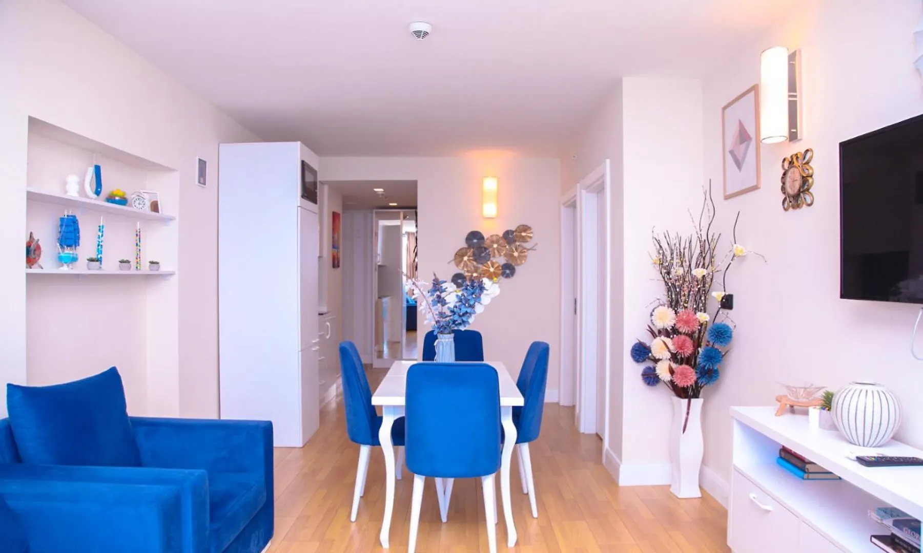 Warm Sea View Aparthotel In Orbi City 바투미